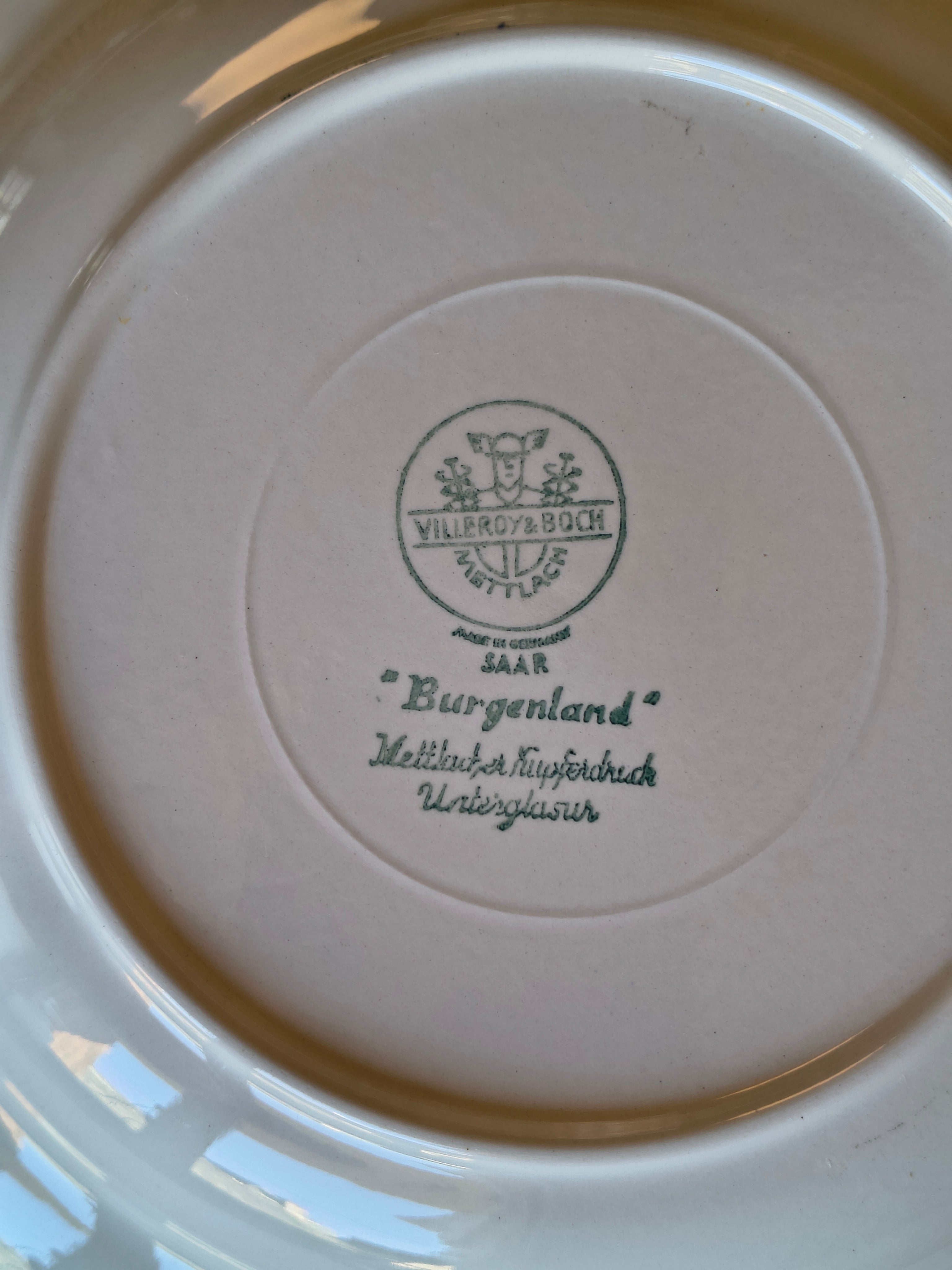 Estampille Villeroy & Boch