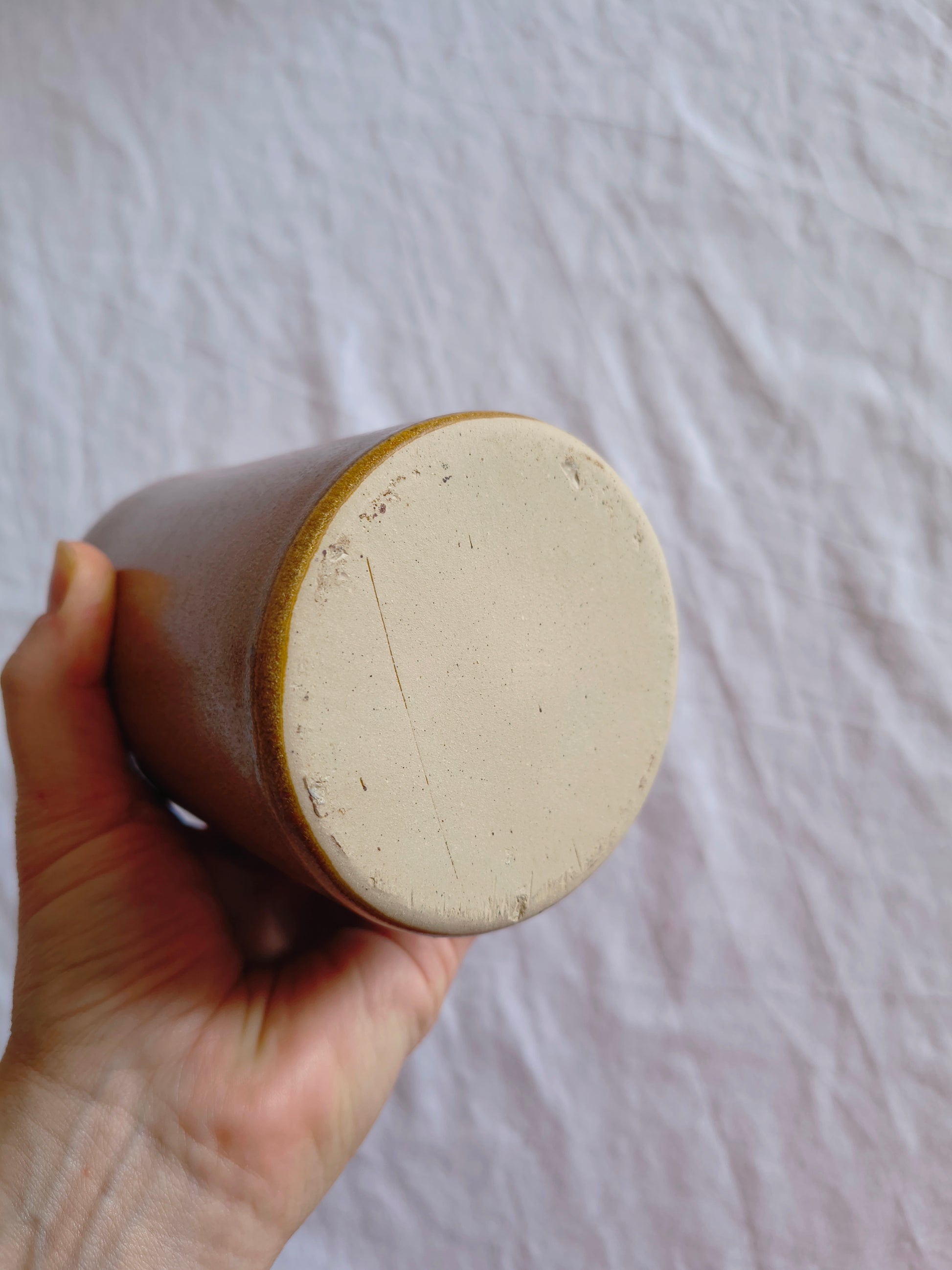 Bouteille en grès