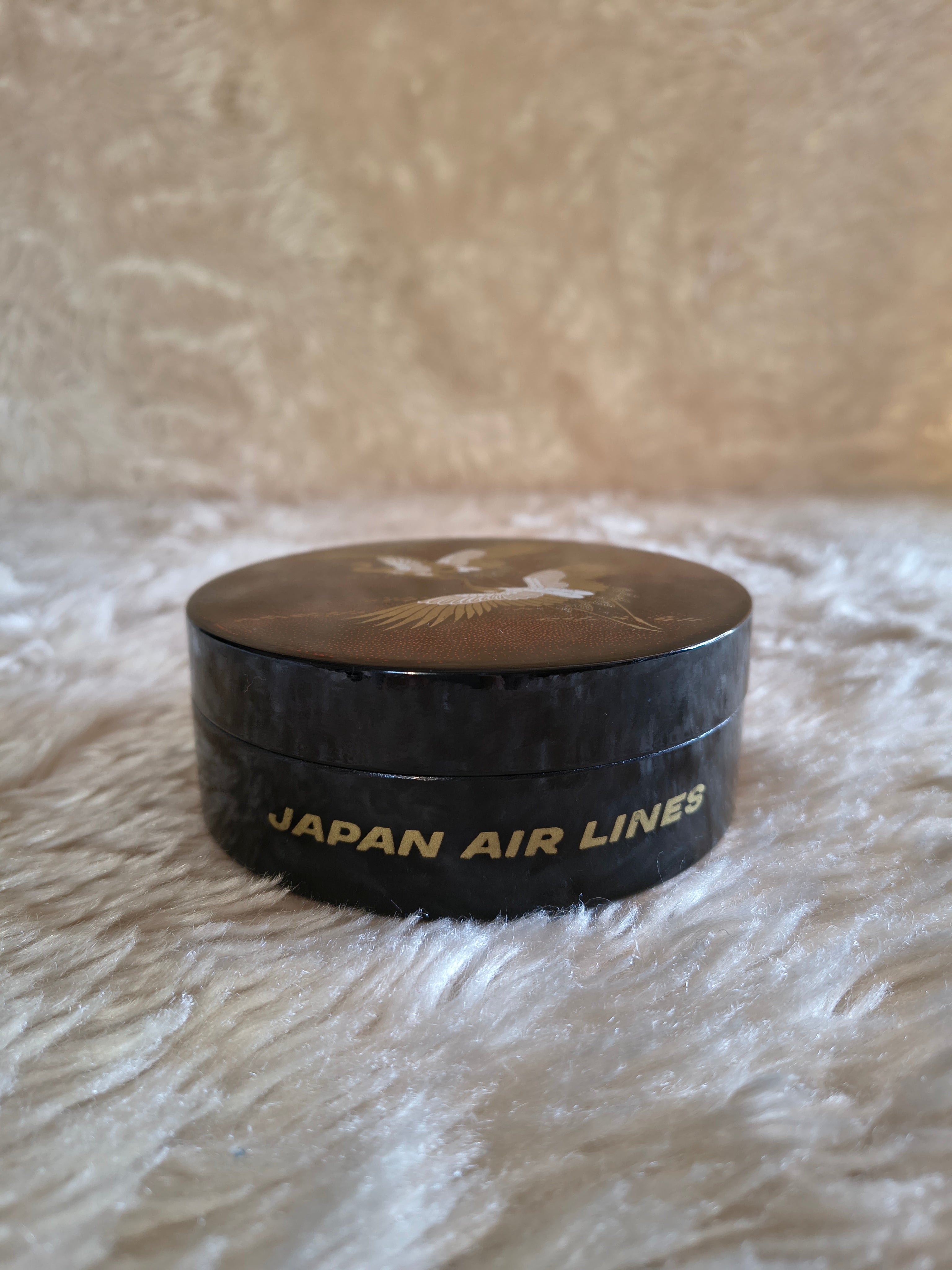 Ensemble collector Japan Airlines dessous de verres et boite décor grues