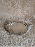 Plat de service kitsch en inox forme canard