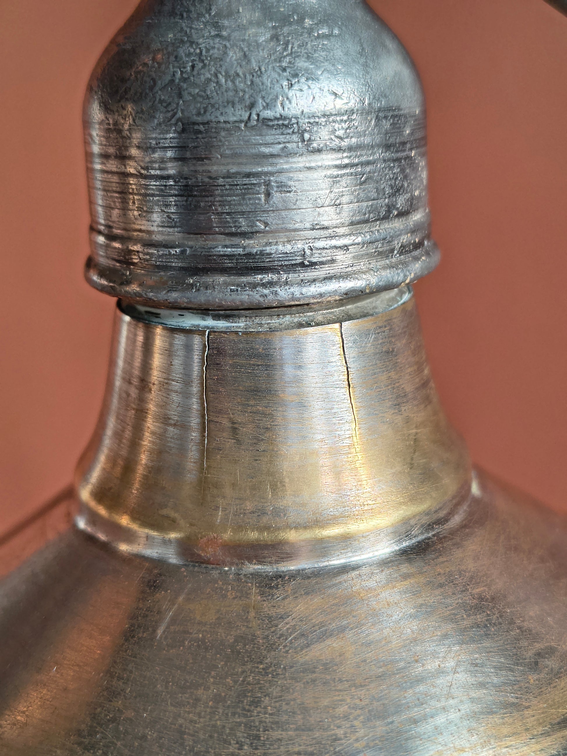 Siphon ancien cage d'acier marque Picon
