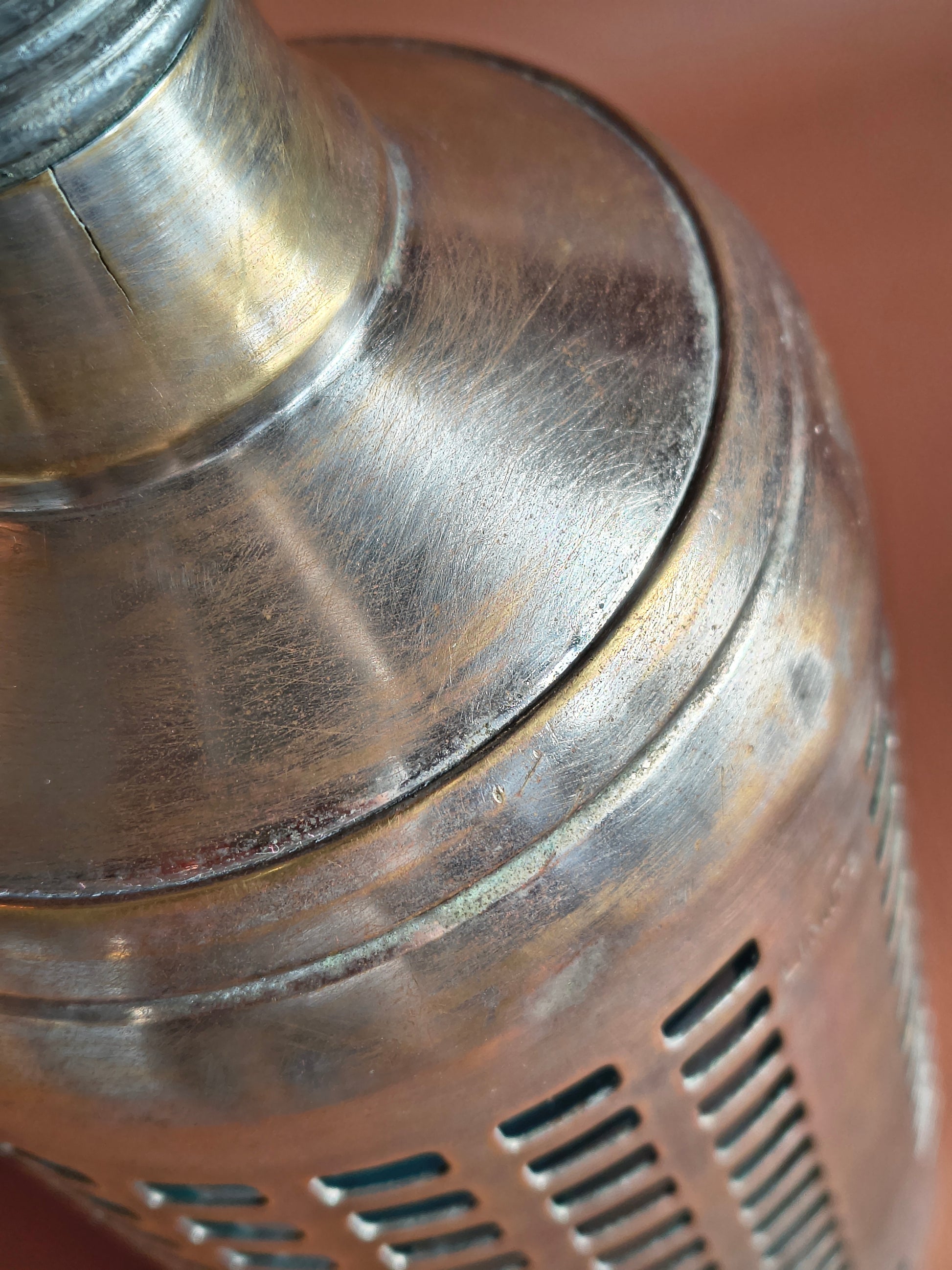 Siphon ancien cage d'acier marque Picon