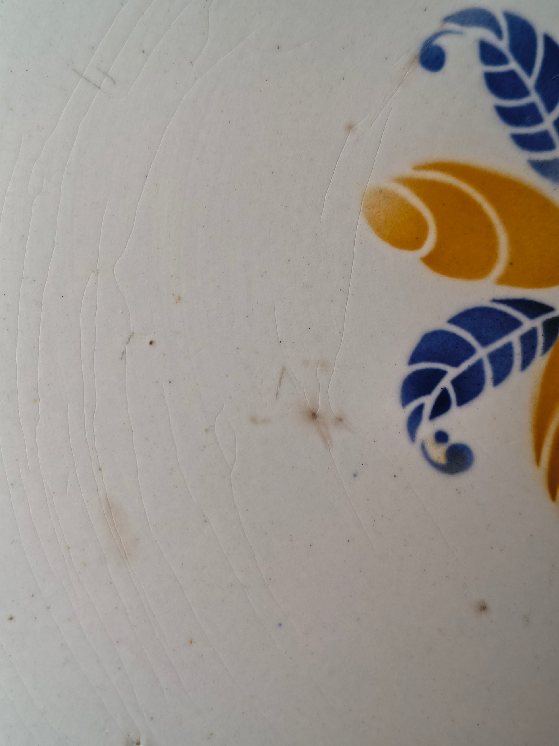 Compotier service Menton style Art Déco Digoin Sarreguemines