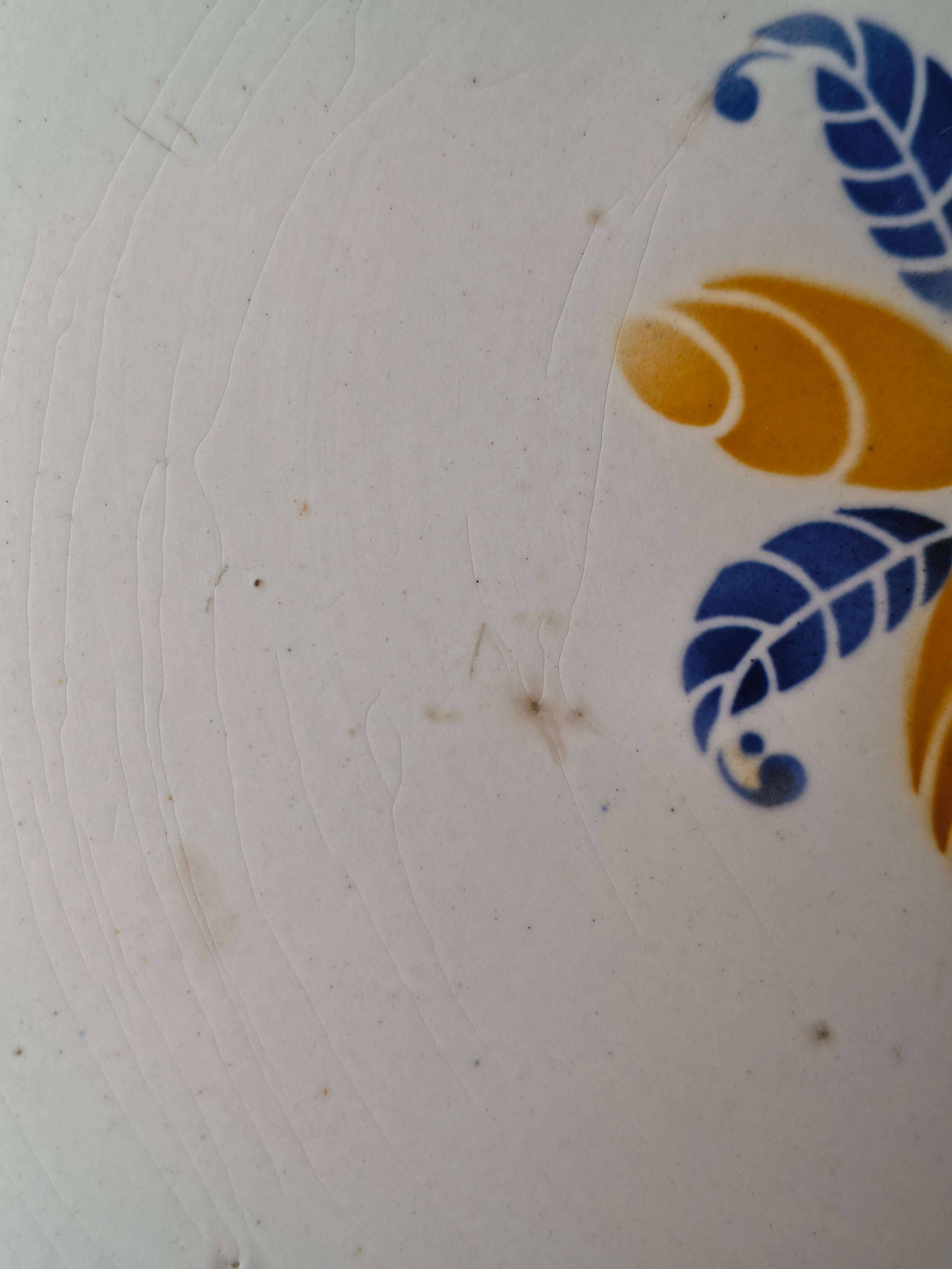 Compotier service Menton style Art Déco Digoin Sarreguemines