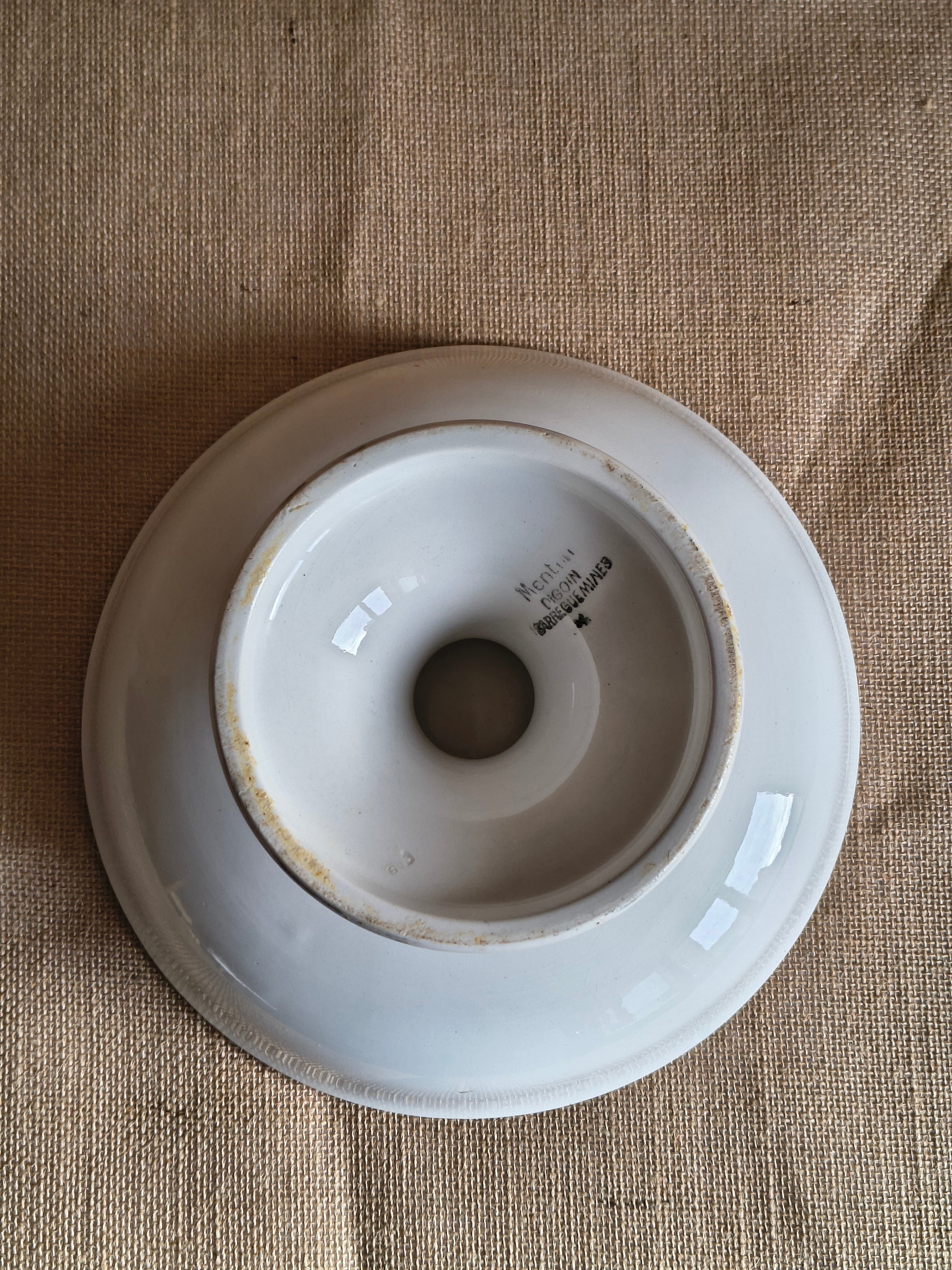 Compotier service Menton style Art Déco Digoin Sarreguemines