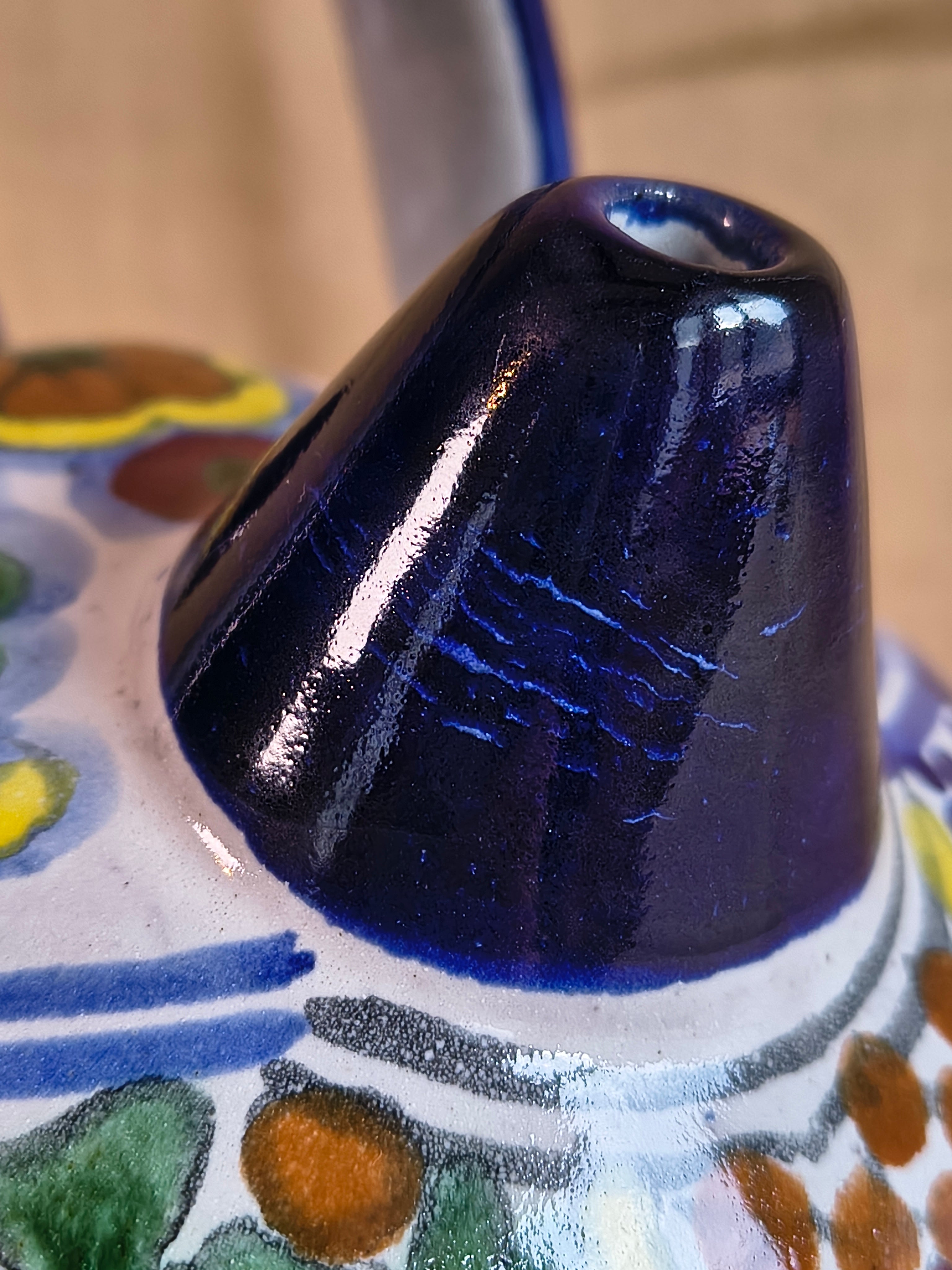 Rare cruche en céramique mexicaine