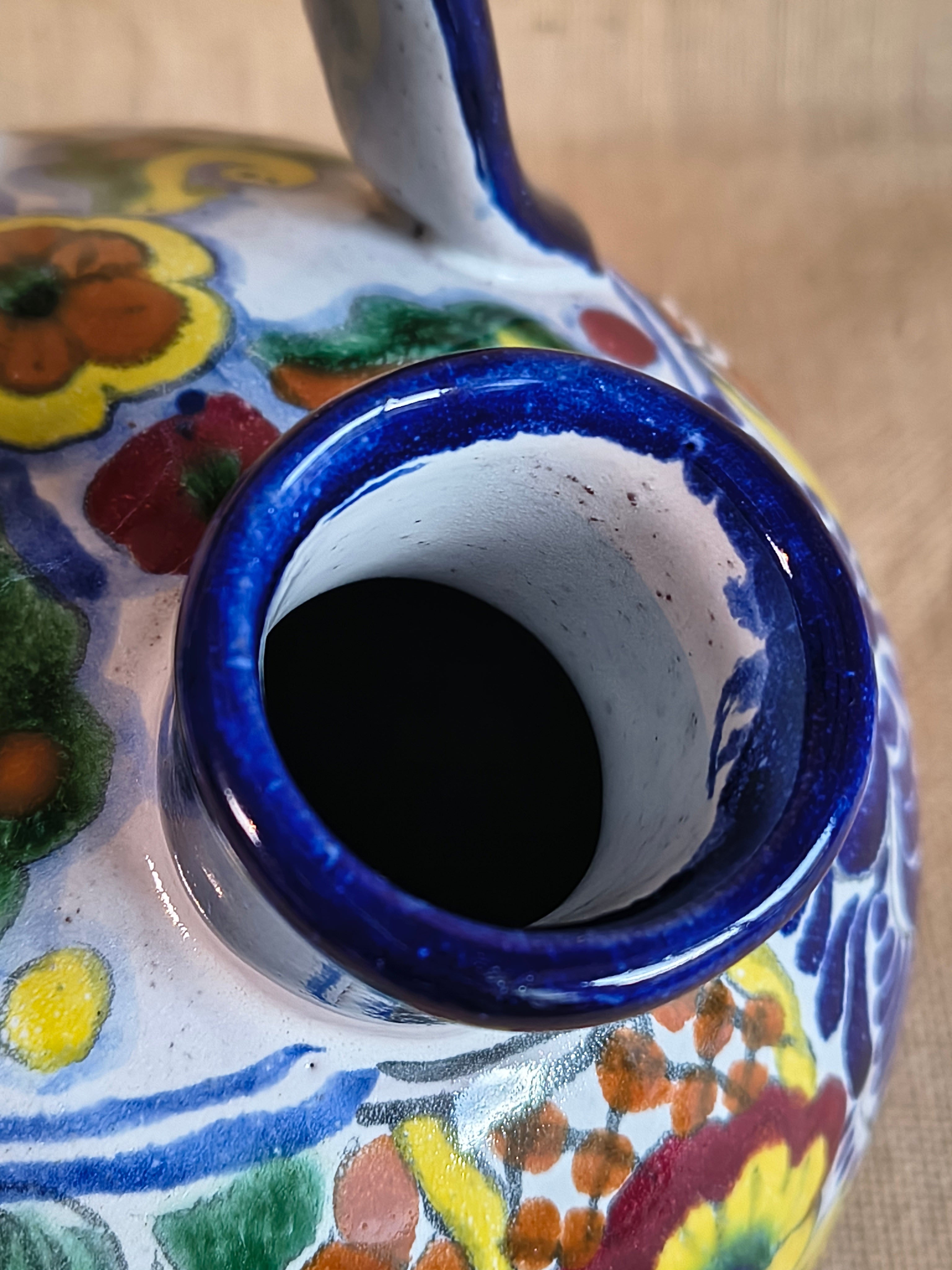 Rare cruche en céramique mexicaine