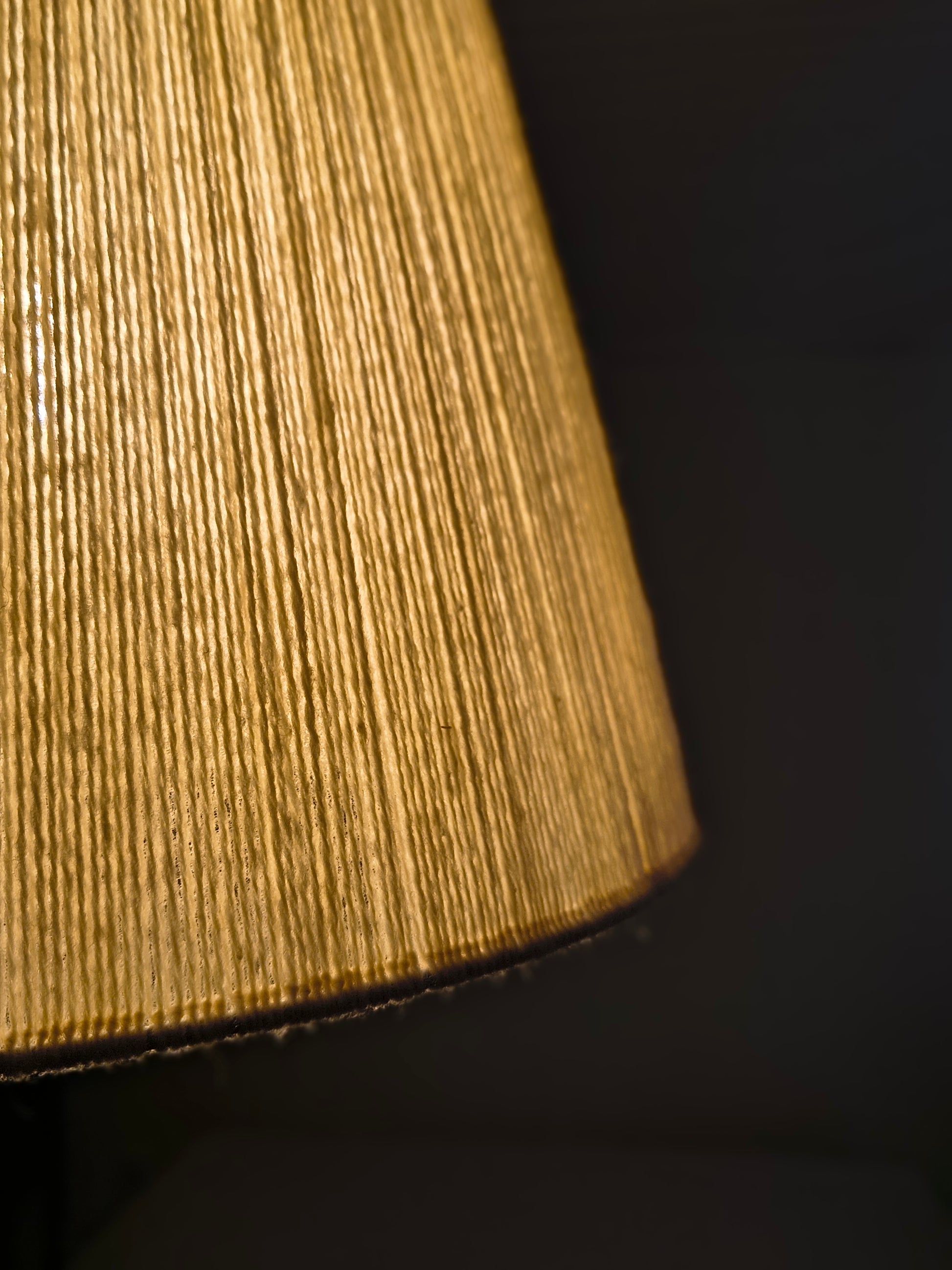 Suspension lumière douce et tamisée abat-jour en laine