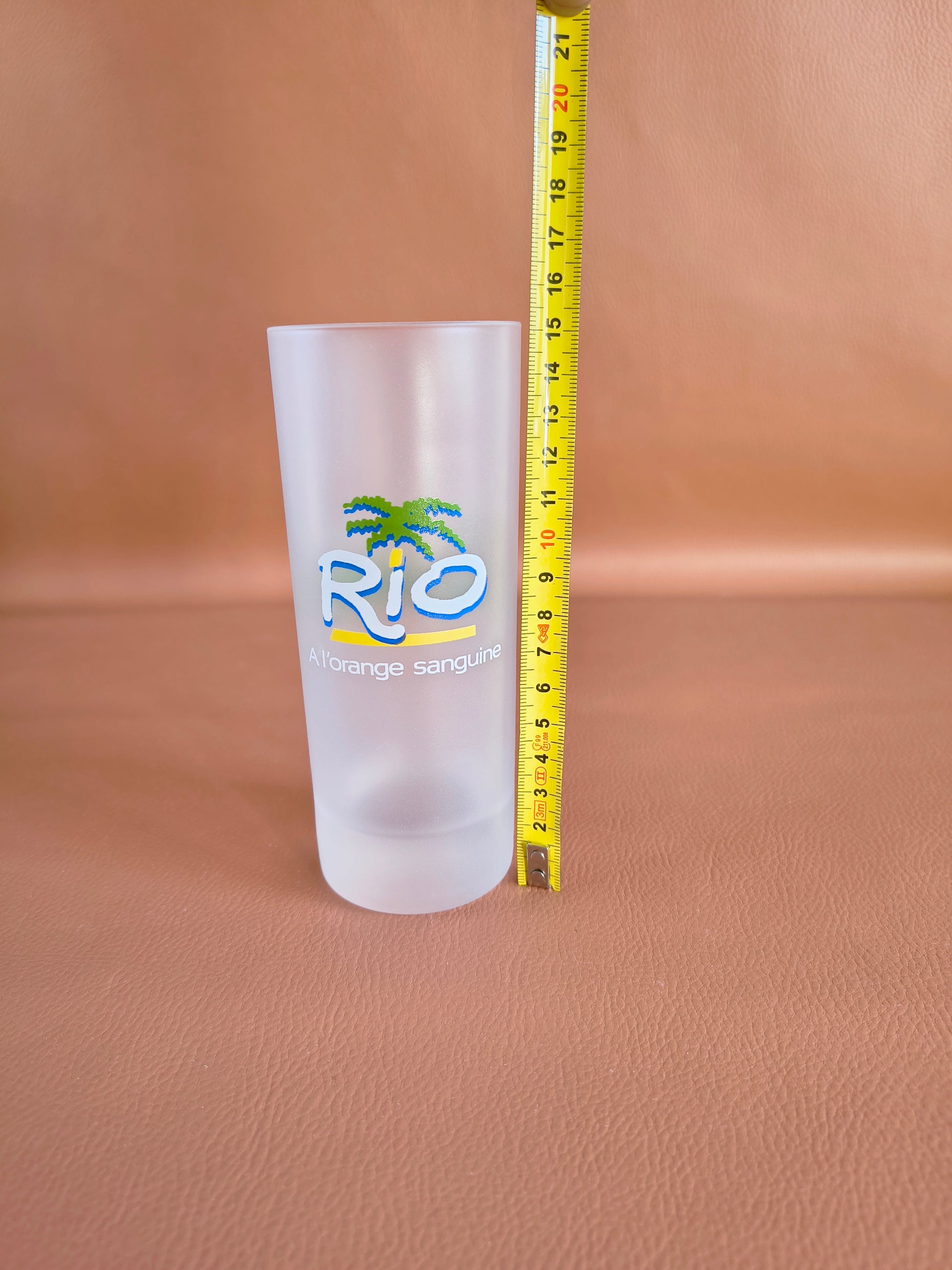 Verres vintage Rio / Choc'Menthe