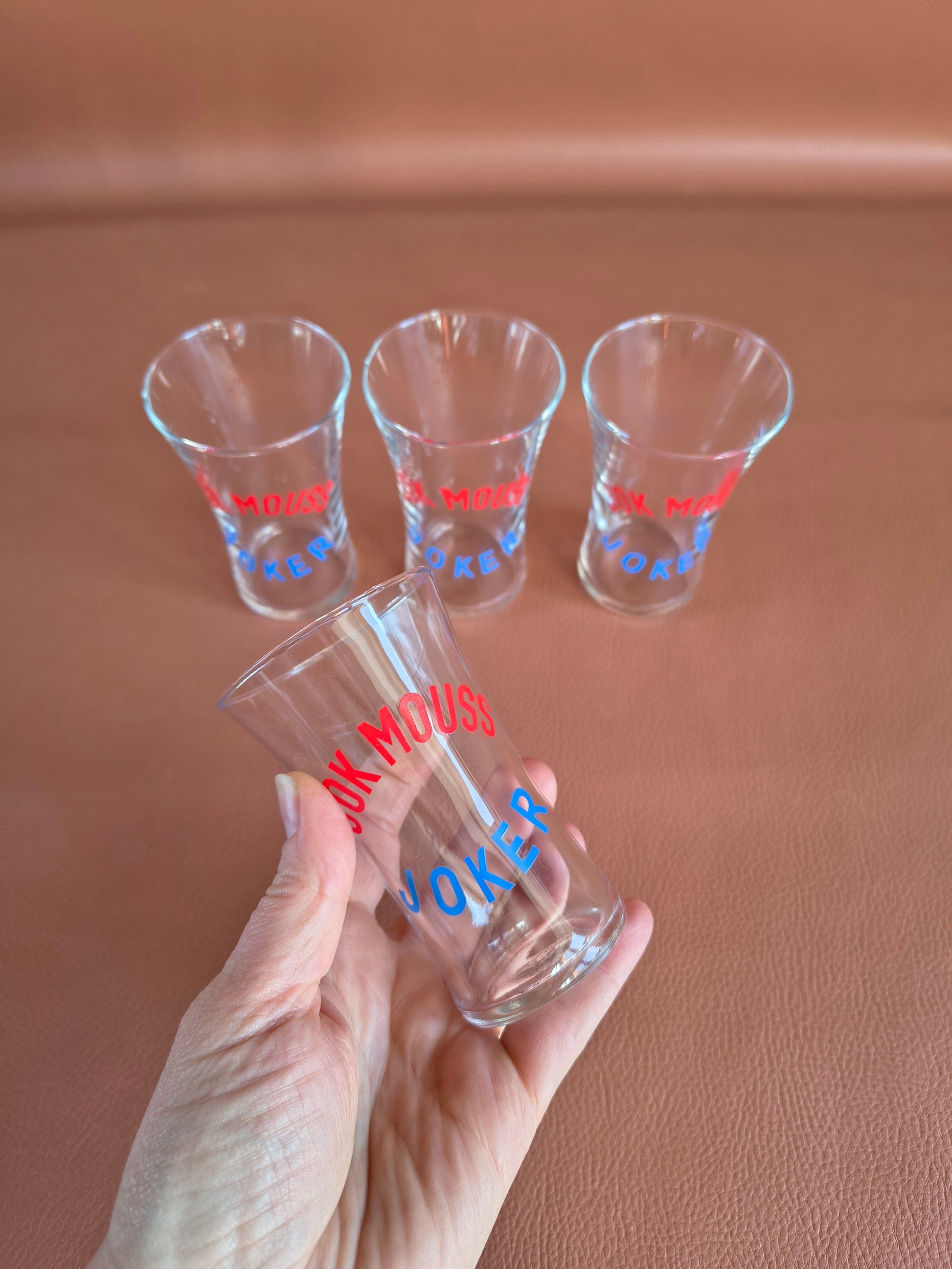 Verres vintage Jok Mouss