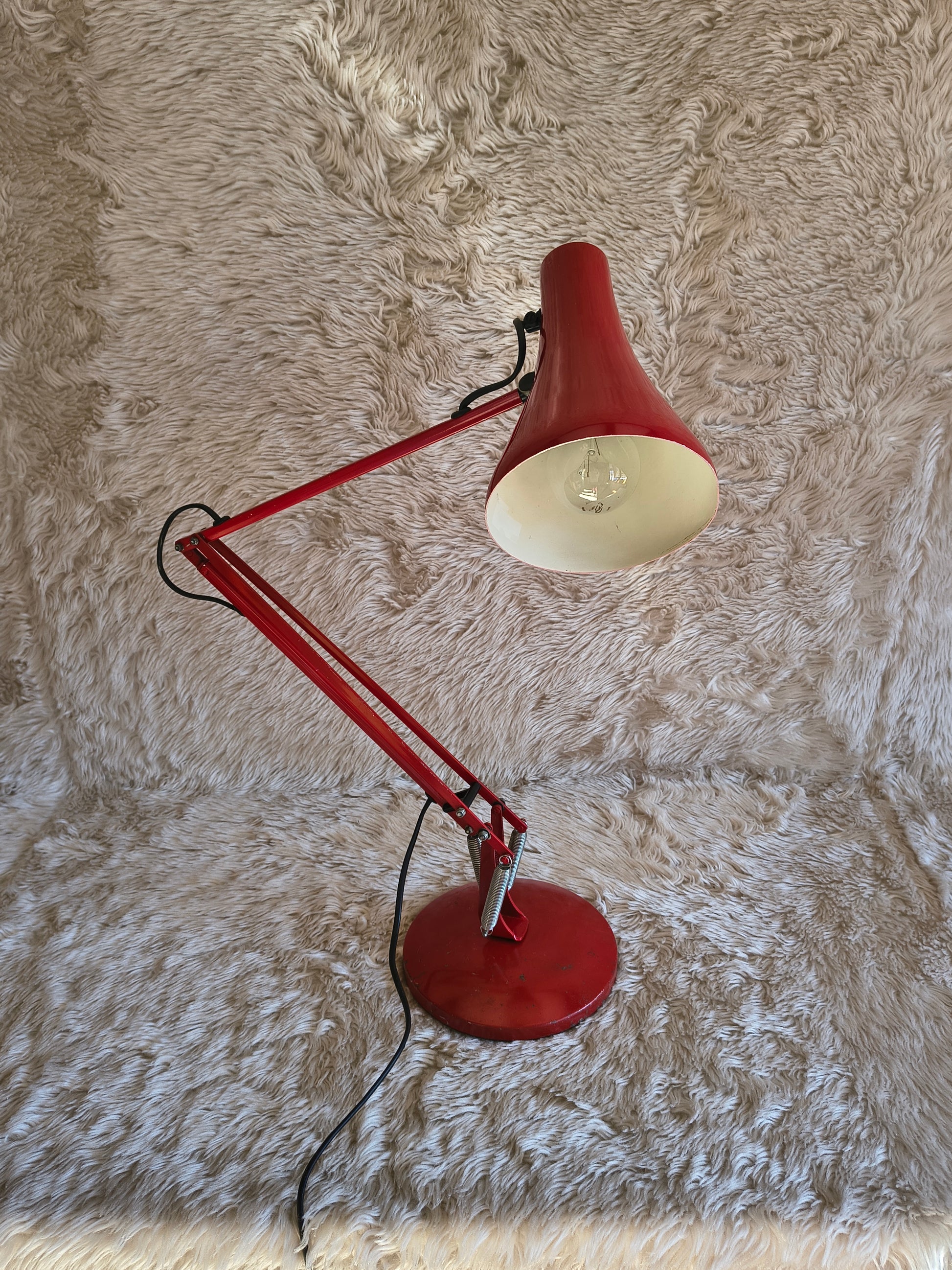 Lampe de bureau vintage Anglepoise M90 Red