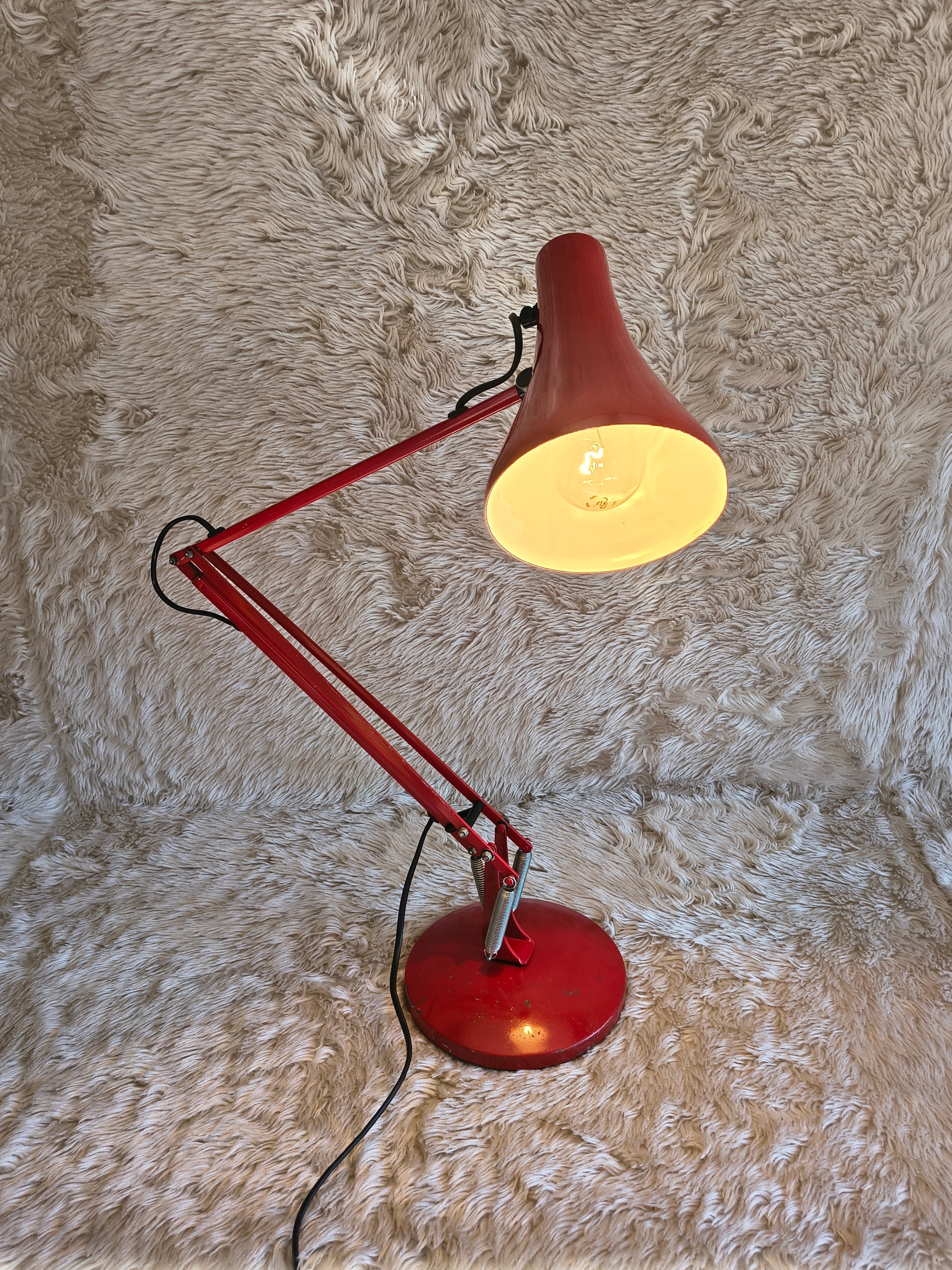 Lampe de bureau vintage Anglepoise M90 Red