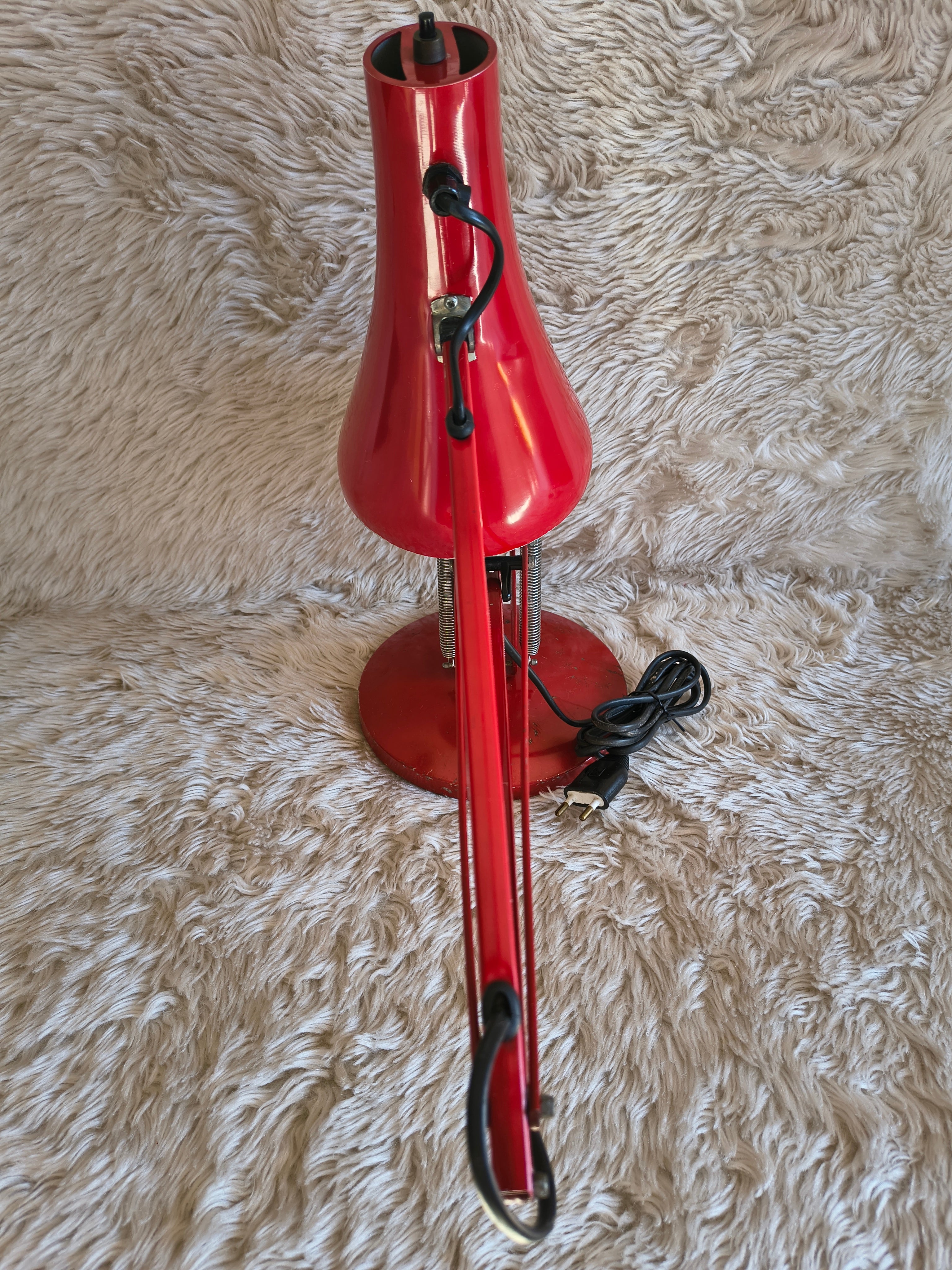 Lampe de bureau vintage Anglepoise M90 Red