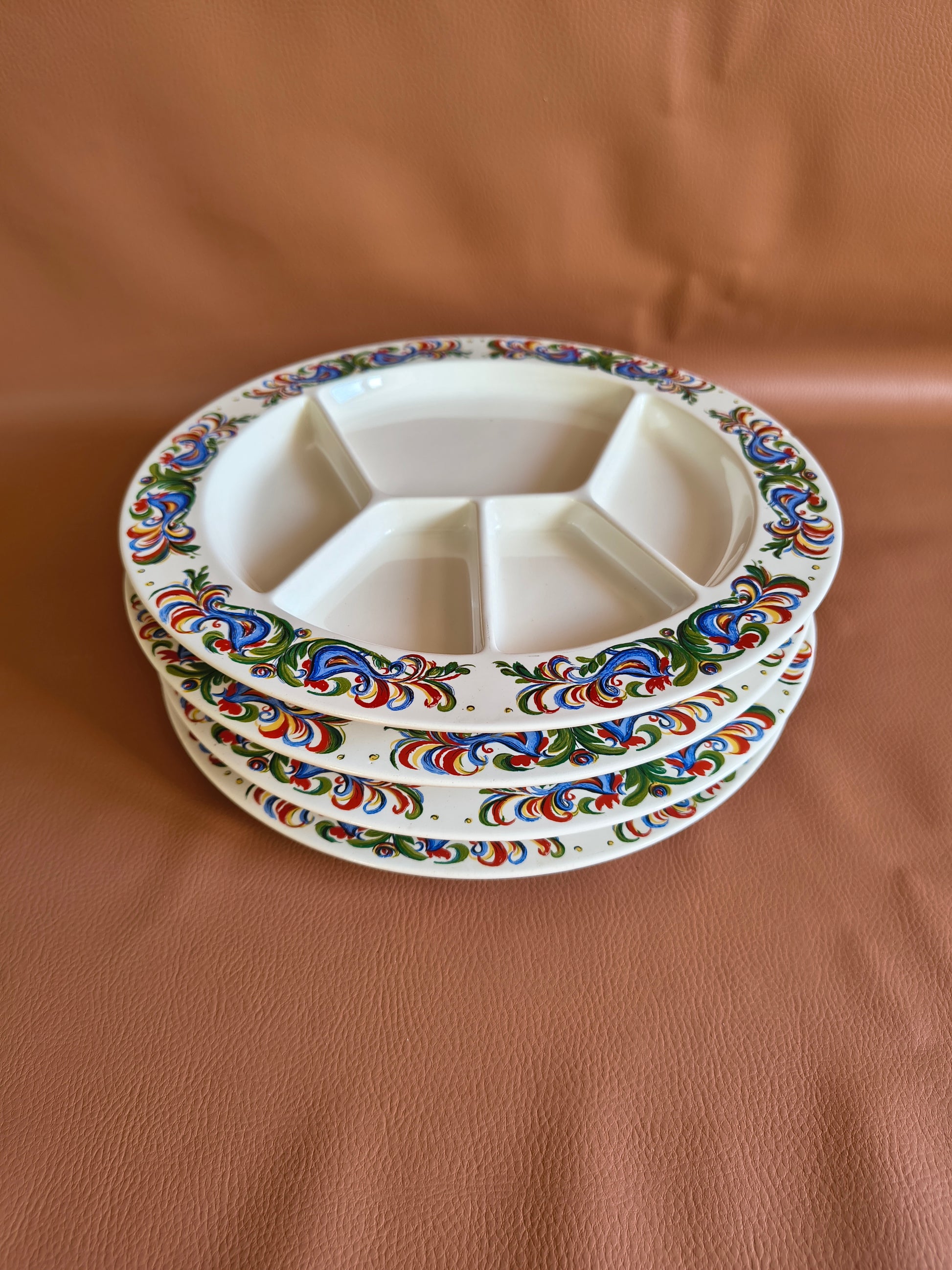 Assiettes à compartiments Villeroy & Boch Coq septfontaines