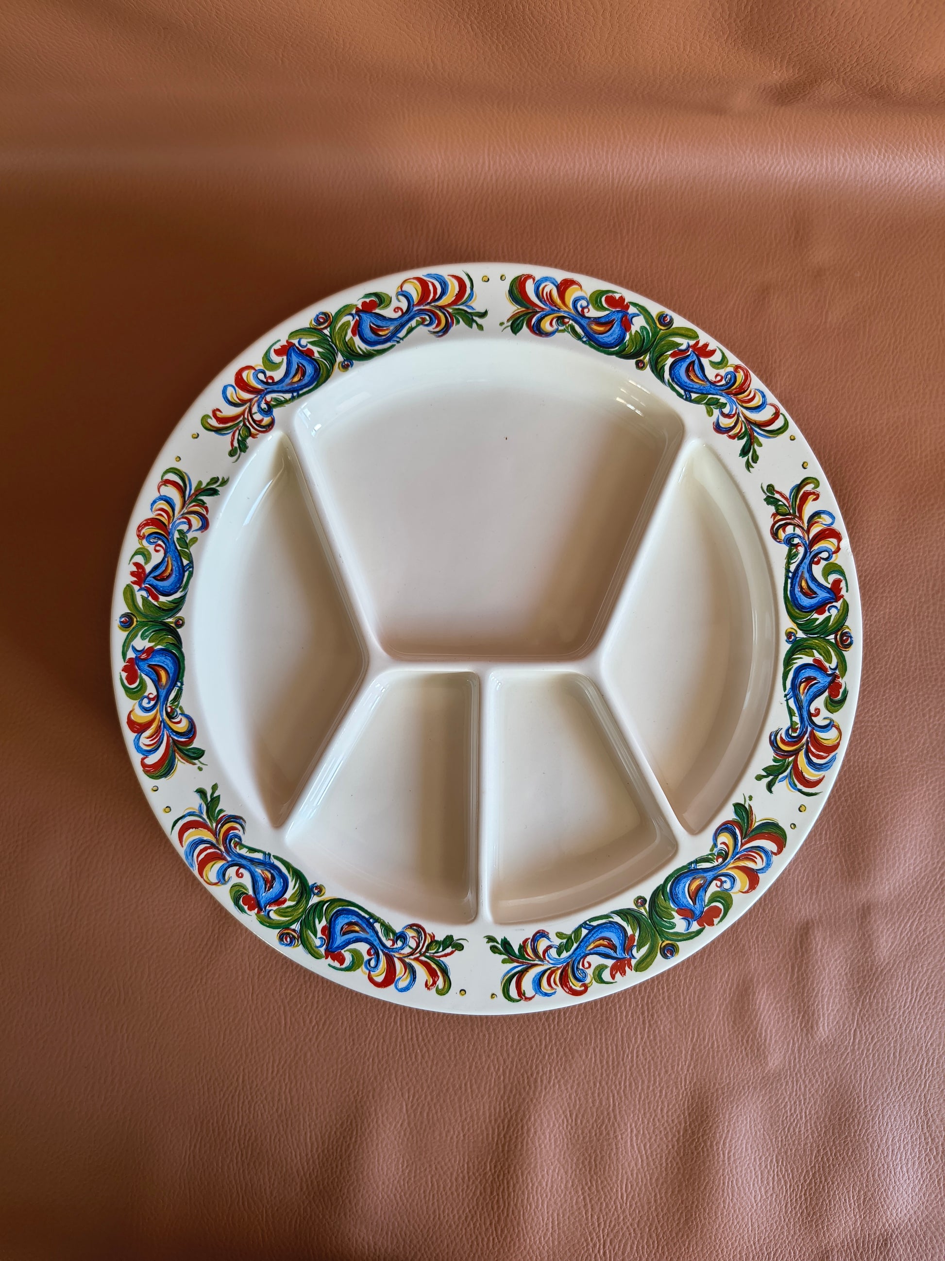 Assiettes à compartiments Villeroy & Boch Coq septfontaines