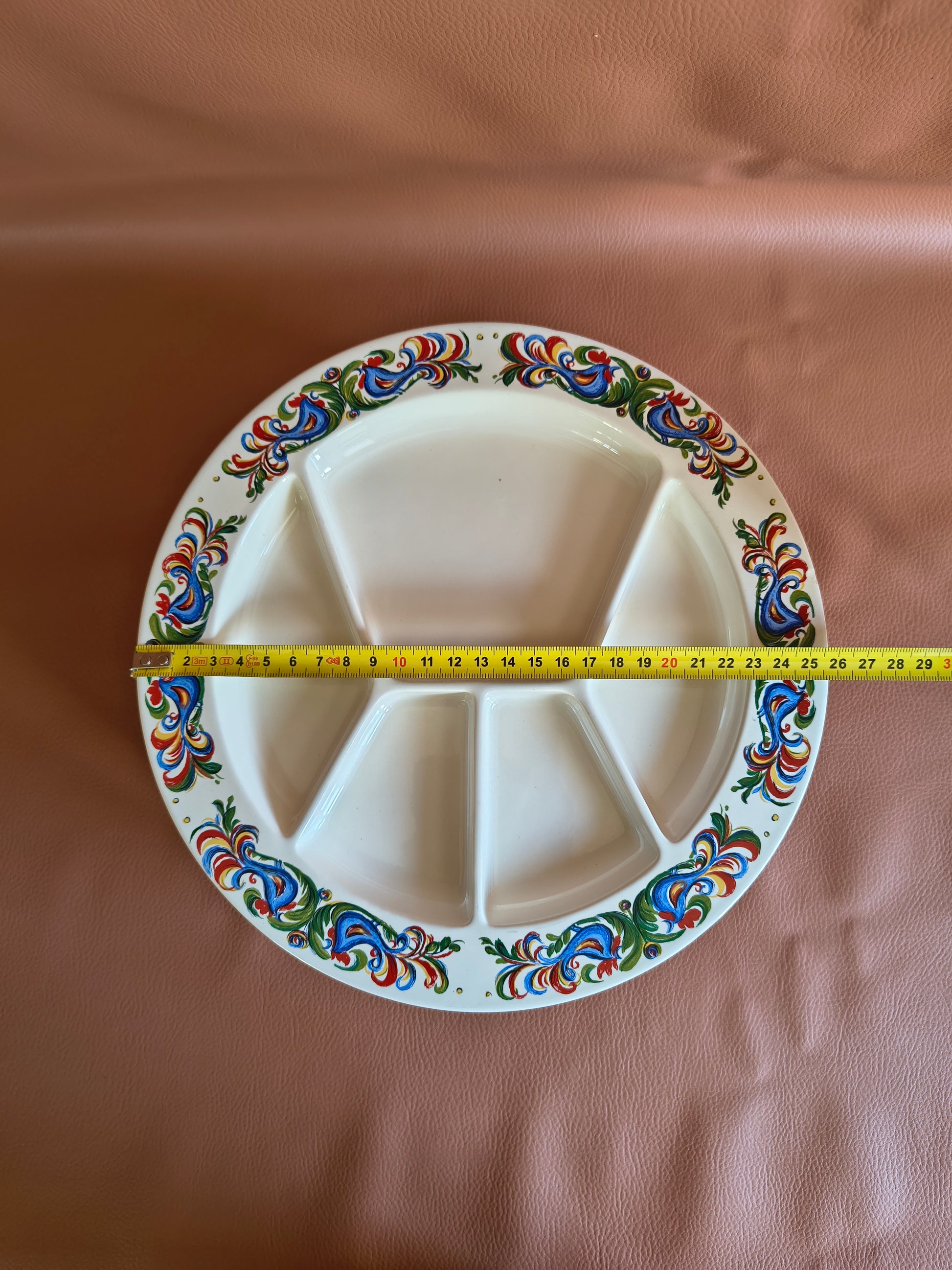 Assiettes à compartiments Villeroy & Boch Coq septfontaines