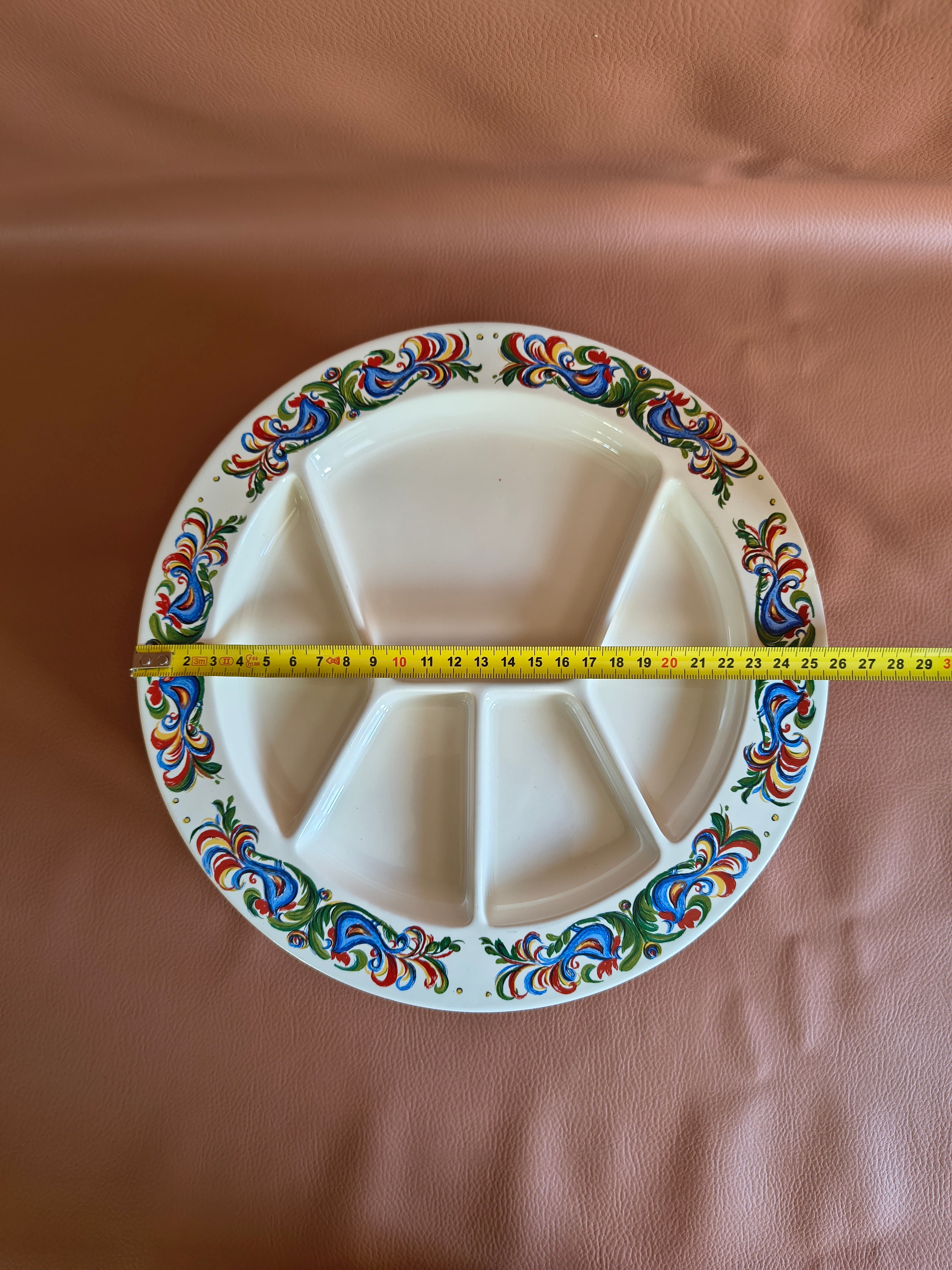 Assiettes à compartiments Villeroy & Boch Coq septfontaines